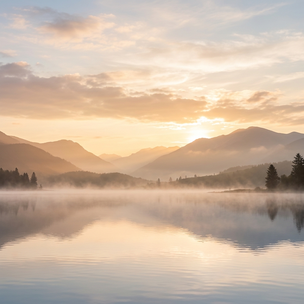 Serene Healing Background
